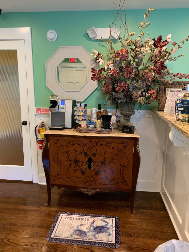 Free coffee at the Hinesville office